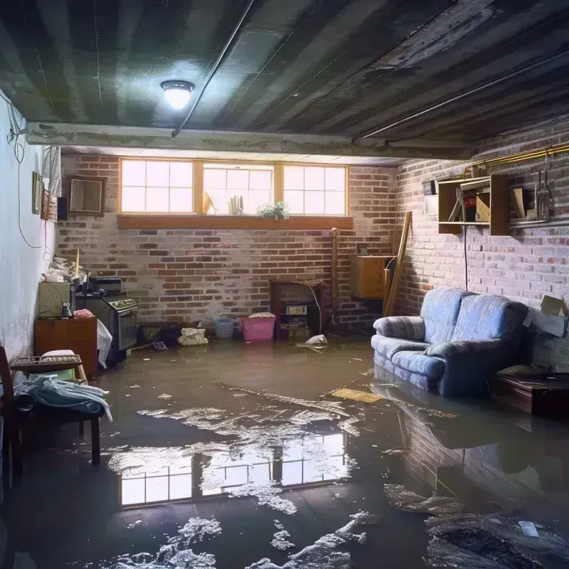 Flooded Basement Cleanup in West Feliciana Parish, LA